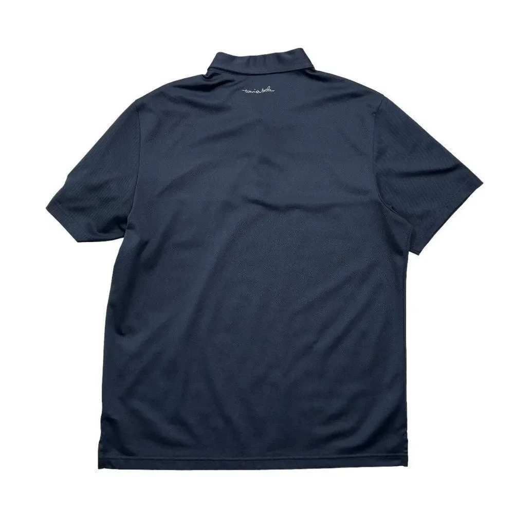 Travis Mathew Golf Polo Men's‎ XL Blue LKQ Corporation Embroidered Shirt